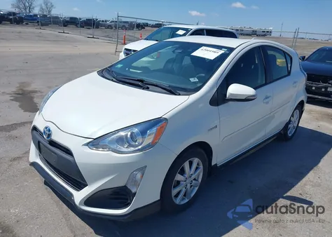 2017 Toyota Prius C Three from USA, damaged, VIN JTDKDTB35H1597545